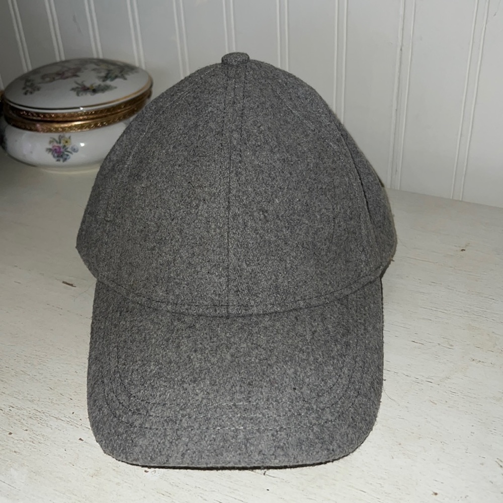 Vintage Gant rugger New Haven wool blend adjustable baseball cap hat gray
